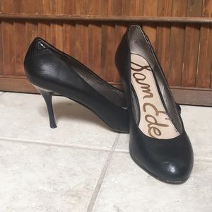 Sam Edelman Black Stilettos Heels Pumps 9.5